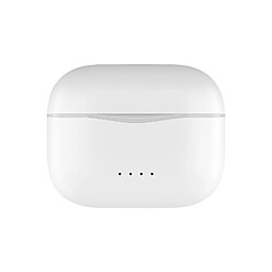 Écouteurs Bluetooth 5.4 Boitier de charge 30h Bouton de commande Akashi - blanc