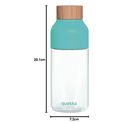 Acheter Quokka Bouteille d'eau 570ml en Ecozen avec Bouchon Bambou Vert