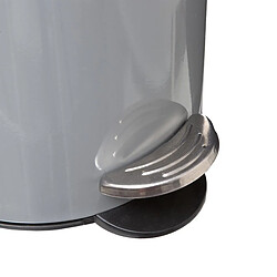 Five Simply Smart Poubelle à Pédale Softclose 3L Gris