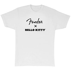 T-shirt Fender x Hello Kitty Logo Tee White XL Fender