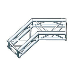ASC 2525 Angle structure carrée 2 départs 135 degrés 0,50m x 0,50m ASD
