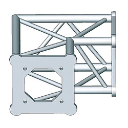 ASC 1522 Angle 2 départs 90 degrés 0,25m x 0,25m ASD