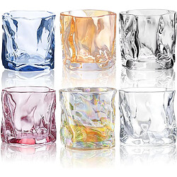 Vendos85 Lot de 6 Verres Whisky Origami 200 ml