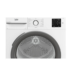Sèche-linge pompe à chaleur 60cm 9kg blanc - D3H19302W/1 - B300 - BEKO pas cher