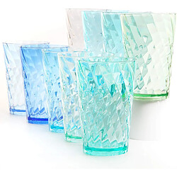 Vendos85 Ensemble 9 Gobelets Bistro 650ml – Plastique Incassable