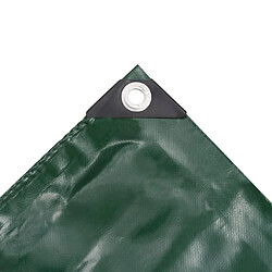 Helloshop26 Bâche 650 g/m² 4x8 m couverture de camping protection jardin vert 02_0002253