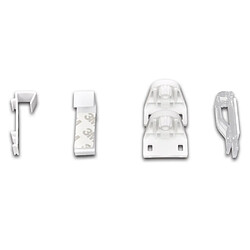 Helloshop26 Store enrouleur blanc tamisant 120 x 230 cm fenêtre rideau pare-vue volet roulant 4102112