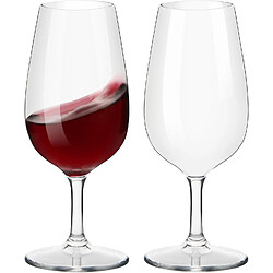 Vendos85 2 Verres à vin Tritan incassables et élégants