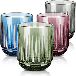 Vendos85 Set de 6 Verres Tumbler Origami – Verre Épais Vintage
