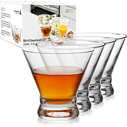 Vendos85 Verres à martini sans pied 236 ml – Élégance moderne