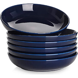 Vendos85 Bols en porcelaine 880?ml pour pâtes et soupes