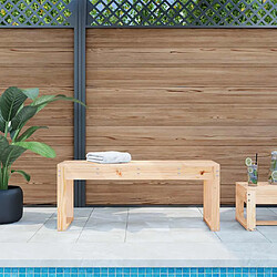 vidaXL Banc de jardin 110x38x45 cm bois massif de pin