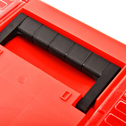 Acheter vidaXL Boîte à outils Plastique 462x256x242 mm Rouge