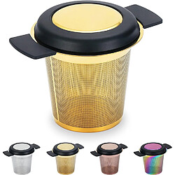 Vendos85 Passoire à Thé Acier Inoxydable Ultra-Fine – Or