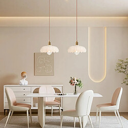Avis Stoex Suspension verre vintage - Blanc