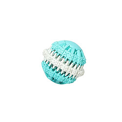 Generic Home Balle dentaire pour chien - L - bleu ciel Boule dentaire pour chien - Nettoyage des dents - Parfum de lait