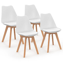 Acheter Idmarket Table ANGELA + Chaise SARA