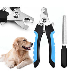 Avis Generic Home Ciseaux à ongles en acier inoxydable pour animaux avec lime, vert armée
