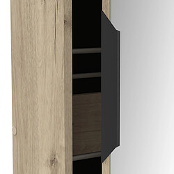 Meuble à Chaussures 6 étagères Avec 2 Portes - Rangement Moderne Pour 20 Paires, Design Marron, Idéal Pour L'entrée Ou La Chambre - 5