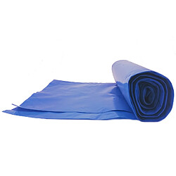Avis MEVA Sacs poubelle ultra-résistants de 50 microns, rouleau de 25 sacs - Bleu 120 L