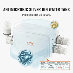 Acheter VEVOR Pompe de relevage eaux grises sanitaire évier 350 W avec 3 entrées d'eau
