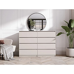 Acheter 3XELIVING Commode : 8 tiroirs, cachemire, 139 x 102 x 39 cm