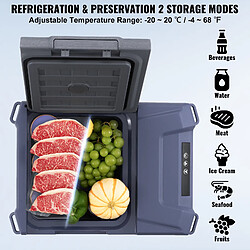 Avis Vevor Réfrigérateur portable 9L, 12/24V CC/CA, zone unique -20/20°C, camping/bateau