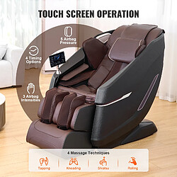 Acheter VEVOR Fauteuil de Massage Complet du Corps Masseur Shiatsu Inclinable Piste SL