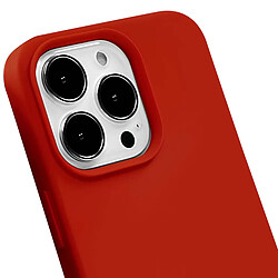 Crong Coque MagSafe Color Cover Magnetic pour iPhone 13 Pro Max Rouge