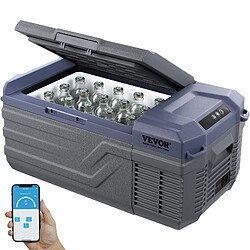Vevor Réfrigérateur 15L, 12/24V CC/CA, zone unique, -20/20°C, camping extérieur