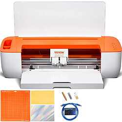 Vevor Decoupe Vinyle, Traceur de Coupe avec Connectivite Bluetooth, Compatible avec iOS, Android, Windows et Mac, Designs Massifs Inclus, pour Creer des Cartes Personnalisees, Decoration deInterieur