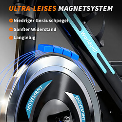 ZMH Vélo D'appartement à Résistance Réglable Avec Écran LCD Et Support Pour Tablette