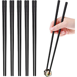 Vendos85 Baguettes réutilisables en fibre de verre 5 paires 24 cm