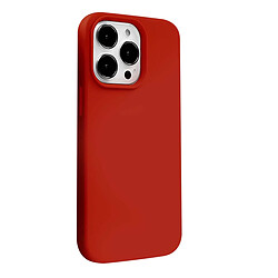 Crong Coque MagSafe Color Cover Magnetic pour iPhone 13 Pro Max Rouge