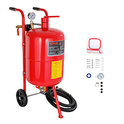 VEVOR Sableuse à air portable capacité du réservoir 10 gallons 40 L 60-110 PSI 