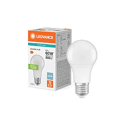 ampoule à led - value - e27 - 8.5w - 2700k - 806 lm - cla60 - dépolie - osram 049620