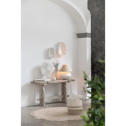 Avis Paris Prix Tapis Rond à Franges Bohemia 150cm Beige Clair
