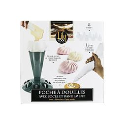Avis Paris Prix Poche à Douilles avec Socle Rangement 21cm Gris