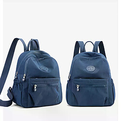 Nouveau sac à dos grande capacité pour femmes, sac à dos polyvalent et léger pour les voyages des adolescentes, en nylon, idéal pour l'école ou les livres.~01012