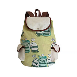 Sac à cordon grande capacité, motif panda, sac à dos mignon 2022, sac décontracté pour femme avec imprimé animal.~01678