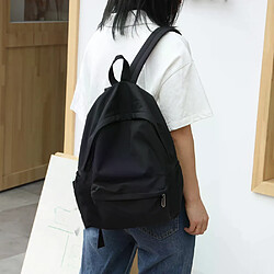 Sac à dos tendance pour femmes, style preppy, sac à livres en nylon pour adolescentes et étudiantes, grande capacité~01362