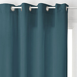 Atmosphera Rideau Lilou - 140 x 260 cm - Bleu canard