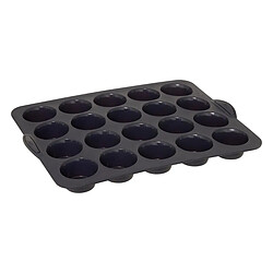 Five Simply Smart Moule 20 Muffins Silicone Silitop 40cm Gris