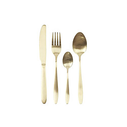 Paris Prix Ménagère 16 Pièces Inox Home 21cm Or