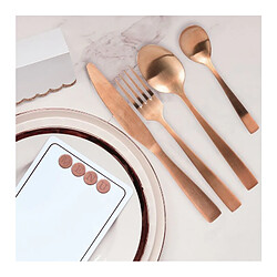 But Ménagère 16 pièces URSULA Inox effet cuivré