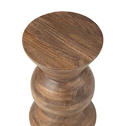 Mes Table d'appoint design 31x31x50 cm en manguier naturel