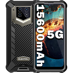 OUKITEL WP15 Téléphone Portable 5G 8Go + 128Go 15600mAh Android 11 Smartphone