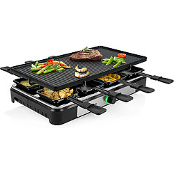 Tristar Raclette multifonction 8 personnes 1400?W Noir
