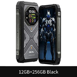 OSCAL TANK 1, smartphone robuste 5G, 12 Go + 256 Go, batterie 20000 mAh, écran FHD+ 6,78" 120 Hz, double caméra 64 MP + 50 MP, noir