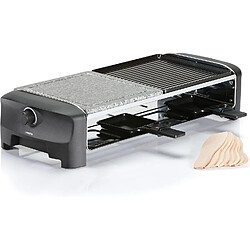 Princess Raclette pierre et plancha 8 personnes 1300 W Noir